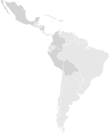 latin america map